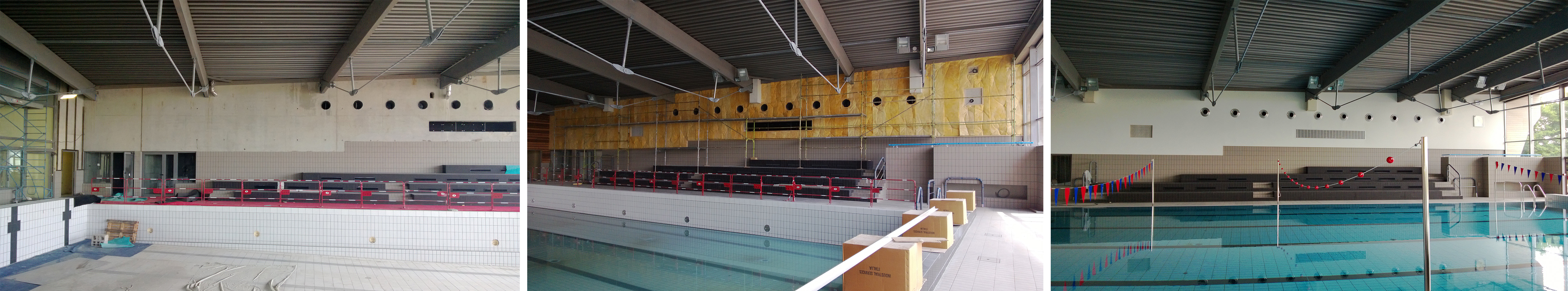 Exemple de plafond tendu dans un espace résidentiel