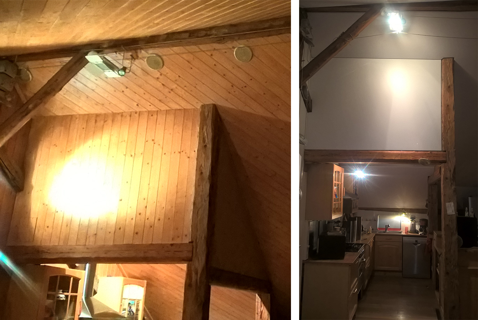 Plafond tendu dans un espace professionnel